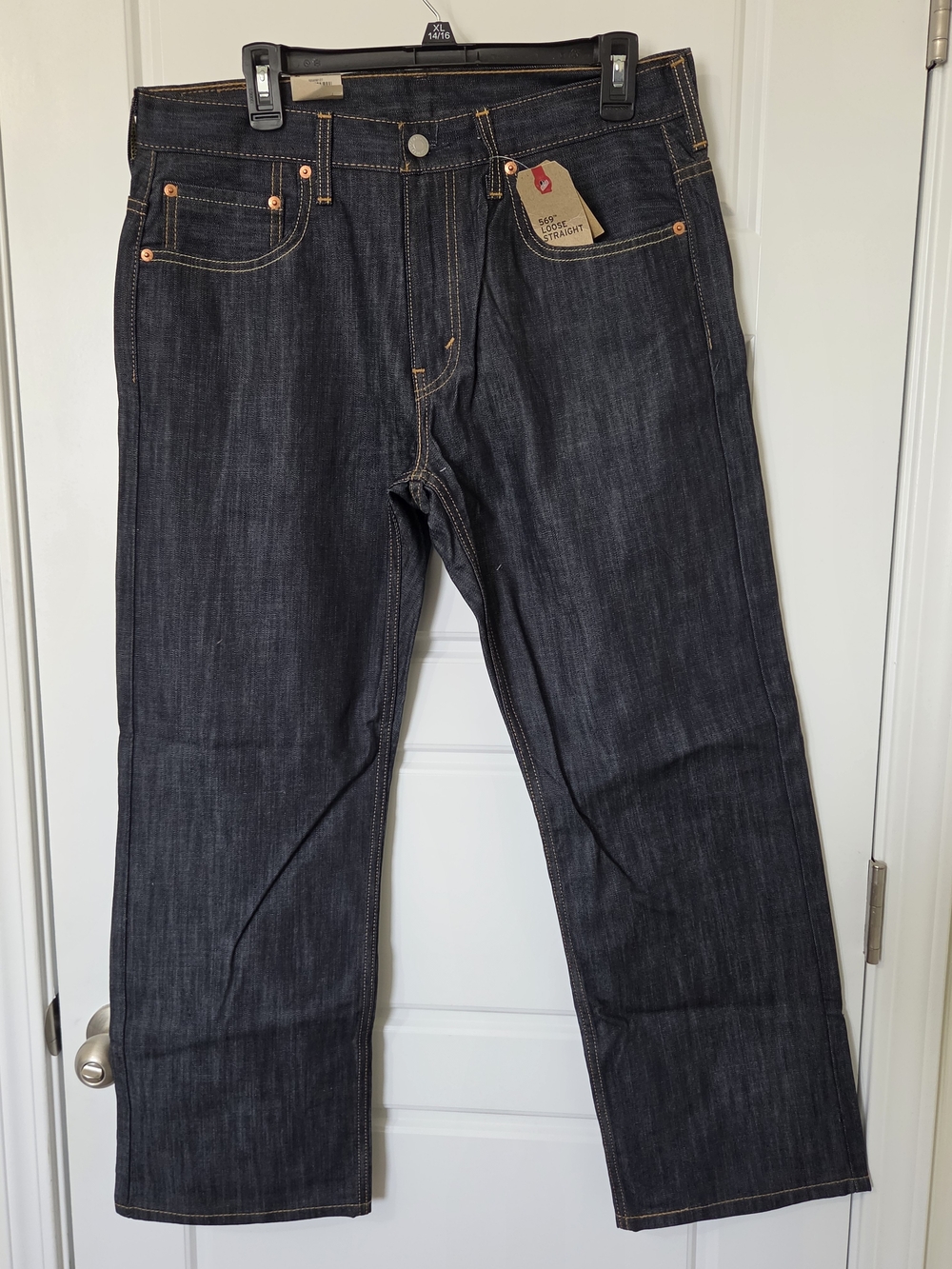 Men's Levi's 569 Loose Straight Jeans Size 32x30 NWT